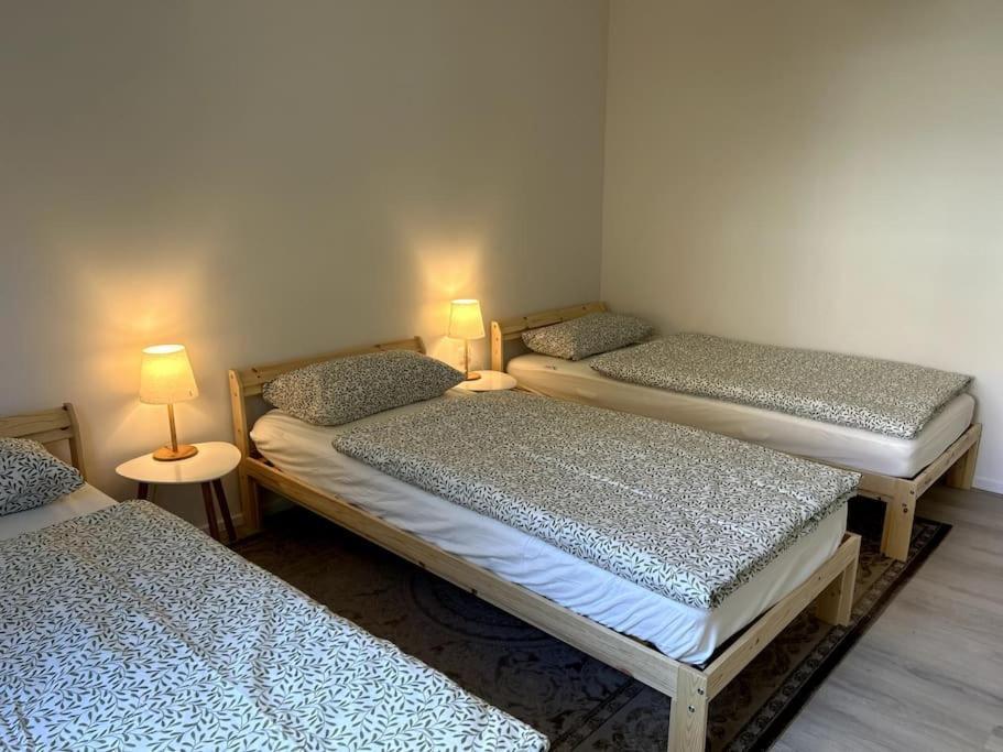 Country Style Apartment With Balcony Near Fair Hannover Bagian luar foto