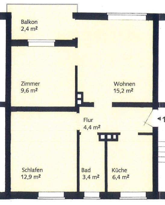 Country Style Apartment With Balcony Near Fair Hannover Bagian luar foto